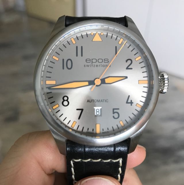 IWC Look Alike Epos Pilot Watch Mobile Phones Gadgets Wearables Smart Watches on Carousell