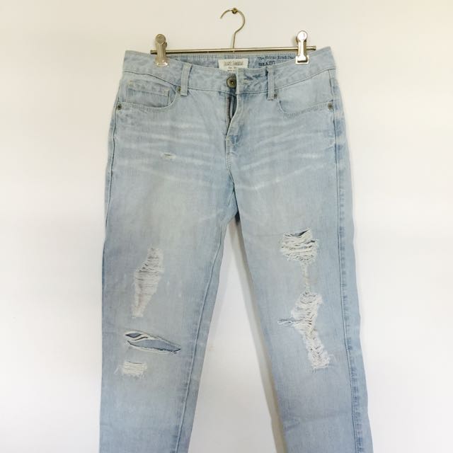 Sale Just Jeans Distressed Relax Bf Jeans Women S Fashion