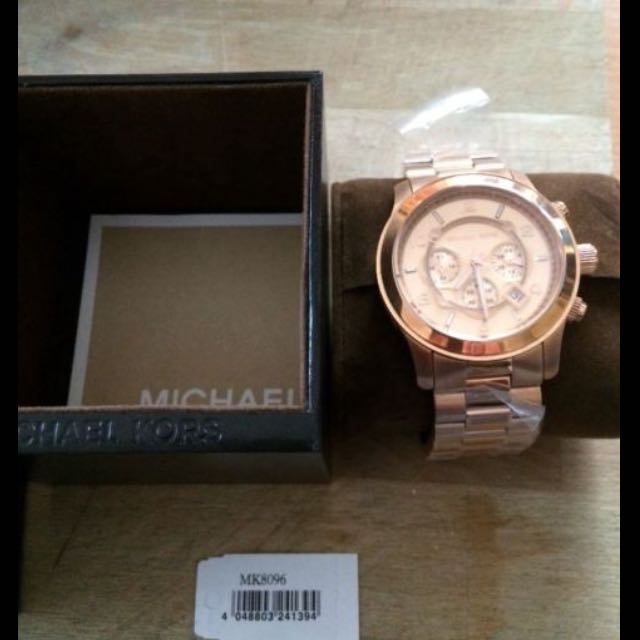 Michael kors 8096 rose gold watch online