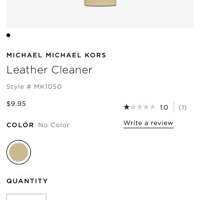 mk leather cleaner