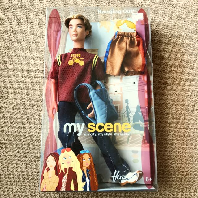 my scene hanging out