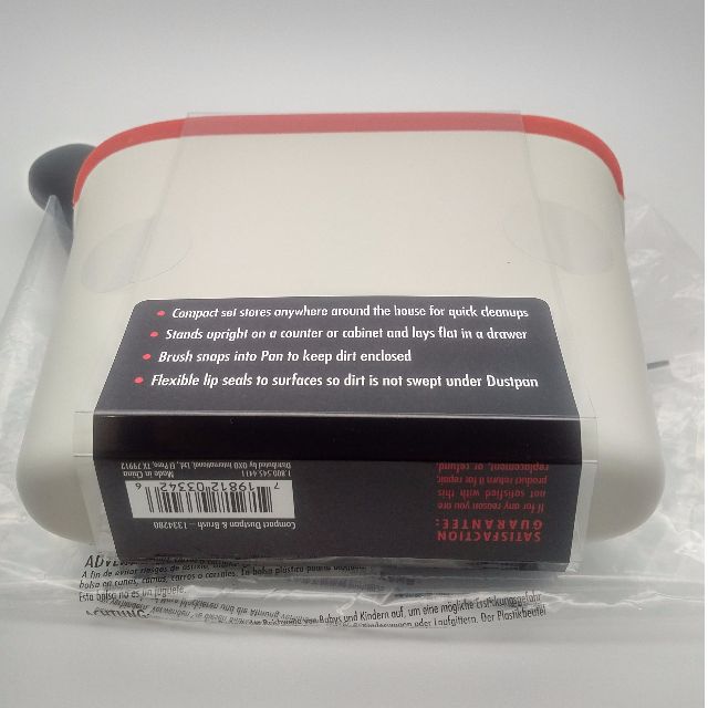 OXO Mini Dustpan and Brush Set, Good Grips, New in Retail Packaging