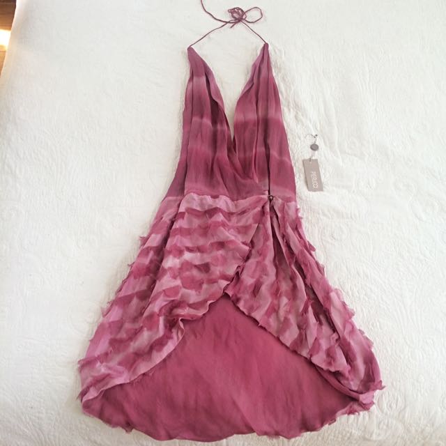 Pierucci Silk Dress Women S Fashion Clothes On Carousell