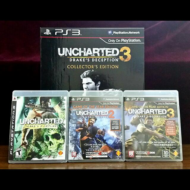 uncharted 3, Video Gaming, Video Games, PlayStation on Carousell