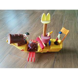 Mainan Mc Donald Pirate Set