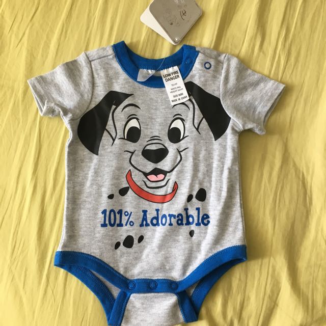 101 dalmatians onesie baby