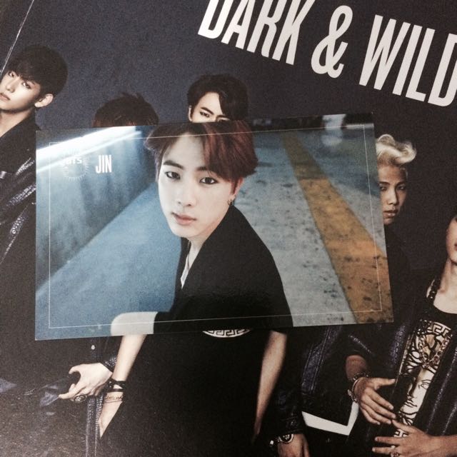 Brutally BTS Dark & Wild with Jin pcWholesale cheap