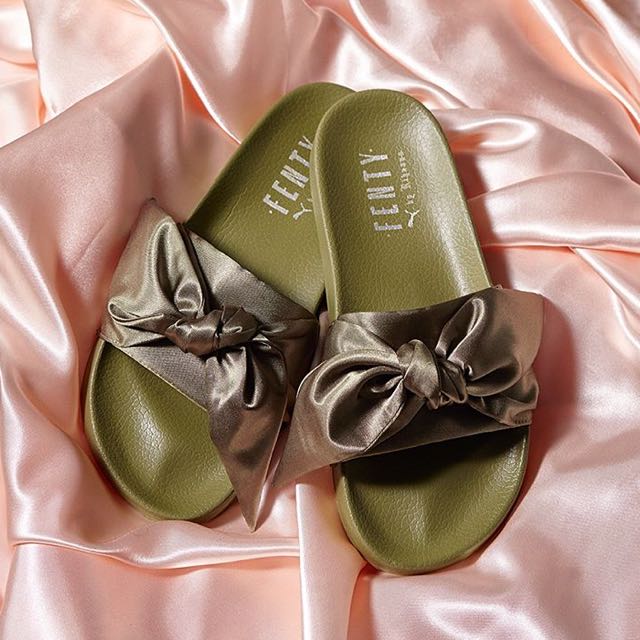 fenty bow sliders