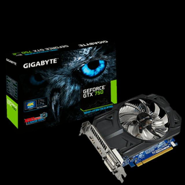 Gigabyte GTX 750 1GB Computers Tech Parts Accessories