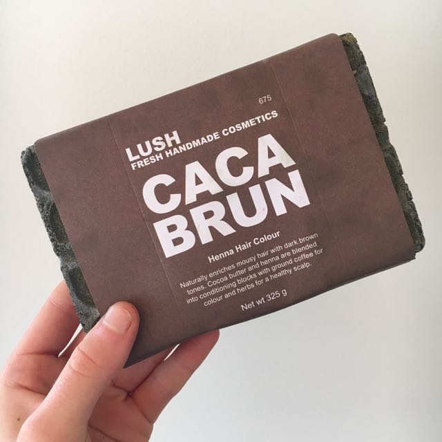 Lush Caca Brun Henna Hair Dye Health Beauty Hair Care