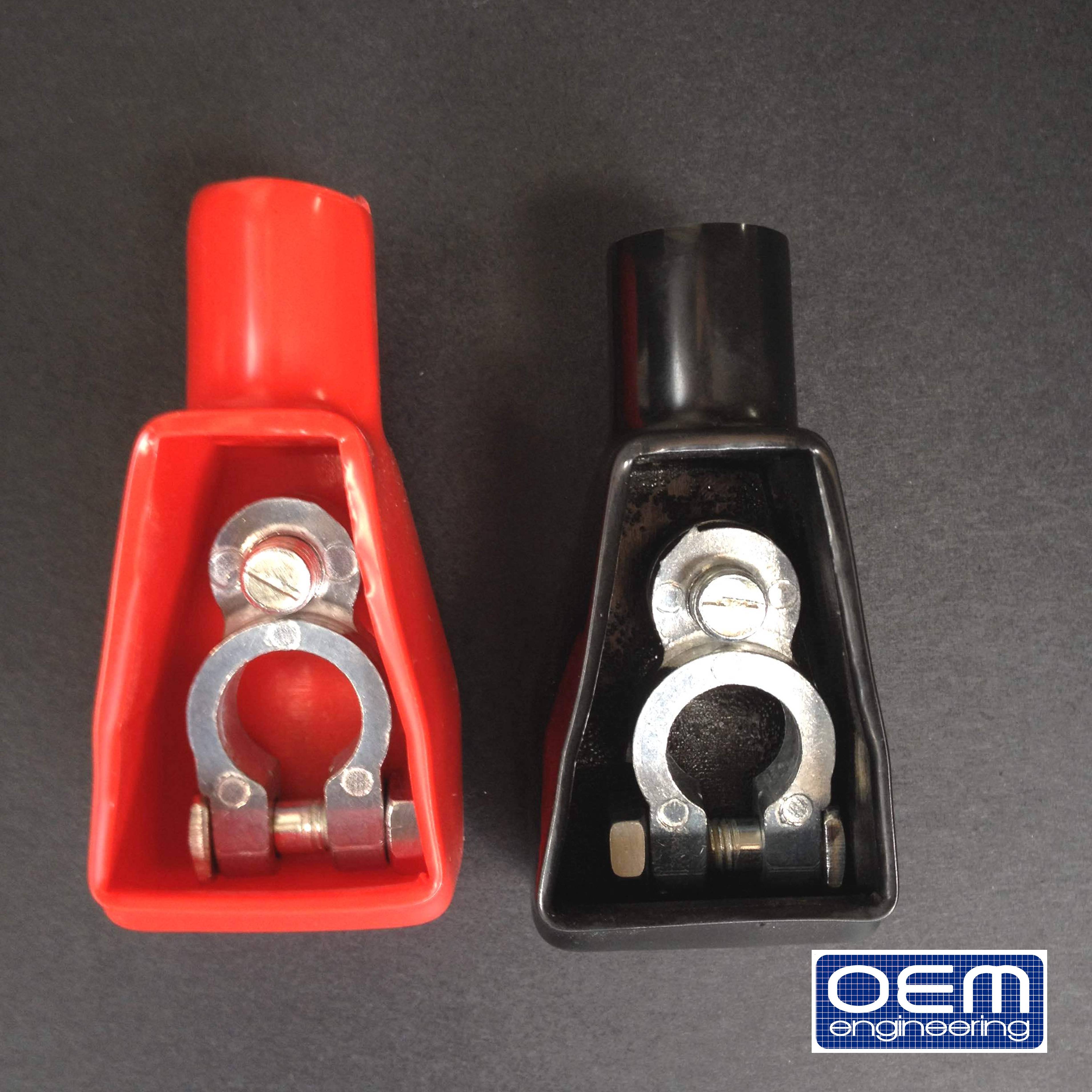 OEM Engineering OEM style battery terminal with covers set, Car Parts