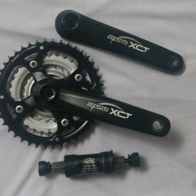 Suntour sales xct crankset