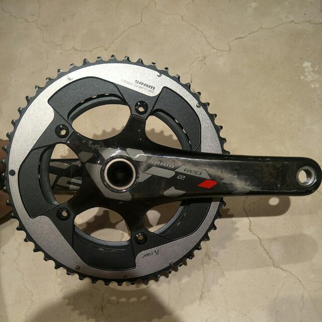 sram red 22 gxp crankset
