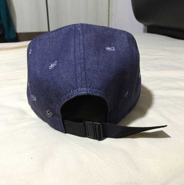 Supreme Eye Of Horus Denim Camp Cap 