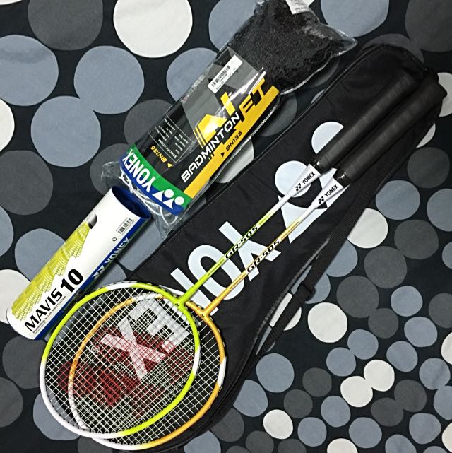 Yonex GR505 Badminton Set, Sports Equipment, Sports & Games, Racket