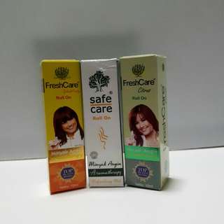 SALE  Sale  sale
FreshCare
3 Bottles - $7
Fresh Care Roll On Medicated Oil With Aromatherapy
- Green Tea
- Lavender
- Splash Fruity
- Citrus
- Strong
- Sports

MUST TRY