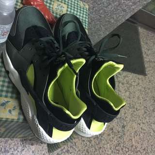 Nike 武士鞋 蘋果綠 女版us11.5 男us.9.5