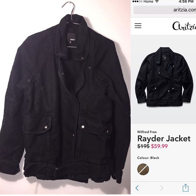 Wilfred free rayder best sale jacket