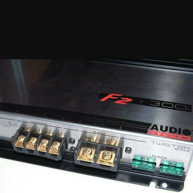 Audio System Twister Amplifiers (Made In Italy), Car Accessories on