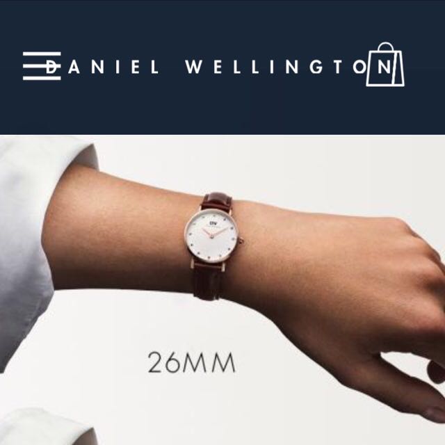 Daniel wellington 26mm shop