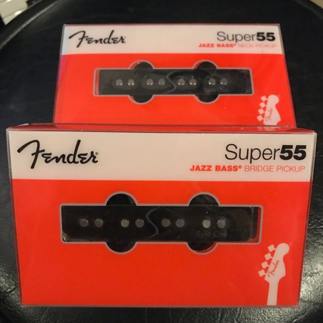 Fender super 55 jazz bass pickups cheap