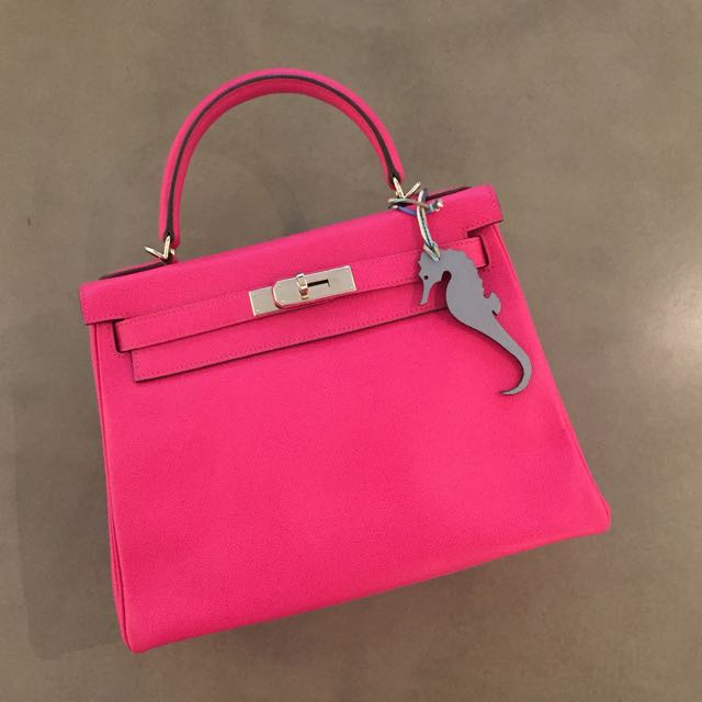 Ginza Xiaoma - This Verso Kelly 28 Candy in Rose Tyrien