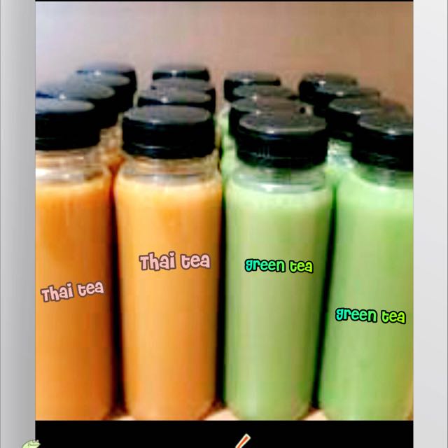 Minuman Thai Tea Green Tea Food Drinks Non Alcoholic