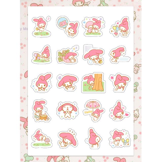 My Melody Stickers Design Craft Handmade Craft on Carousell