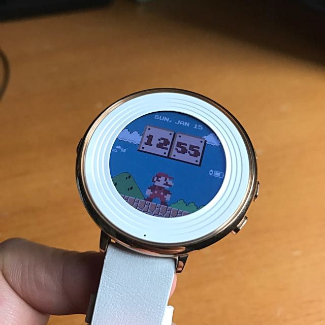 Pebble time round rose hot sale gold