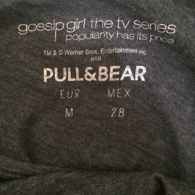T shirt gossip girl pull and bear store
