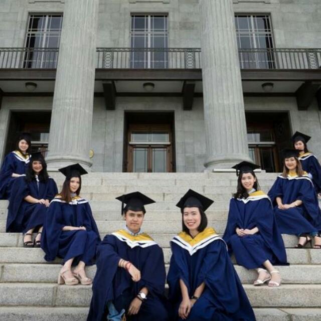 Rent a Commencement Convocation Graduation Gown Regalia Robe - Rental ...