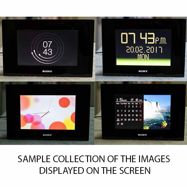 SONY DIGITAL PHOTO FRAME, DPFA72N, Furniture & Home Living, Home Decor