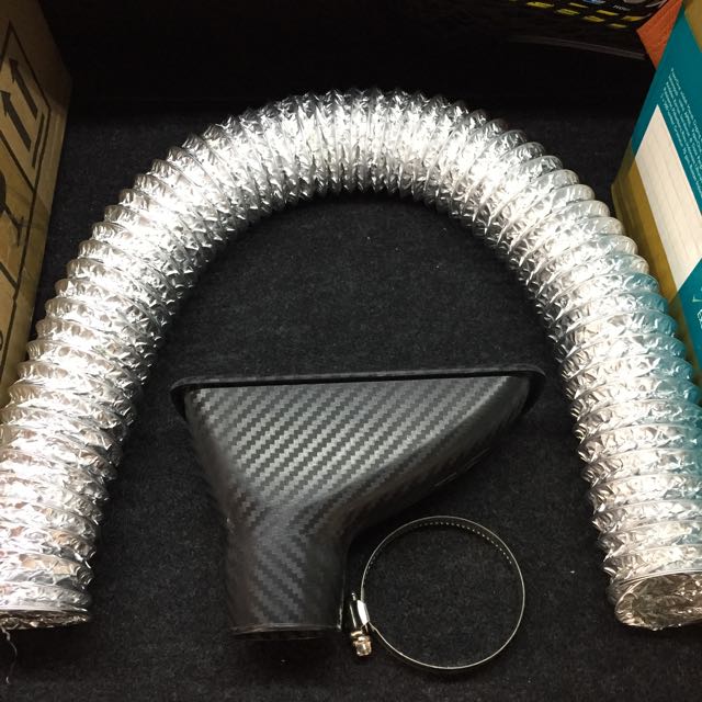 TM Square Cold Air Intake Scoop & Duct, Car Accessories on Carousell