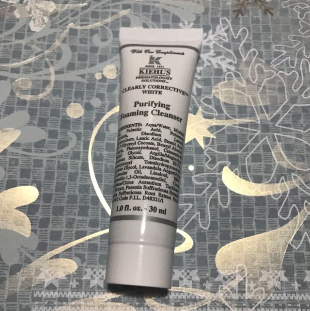 kiehl's purifying foaming cleanser