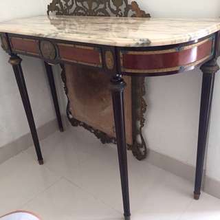 Meja Marmer Console