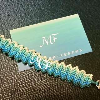 南美洲編織船錨手鍊