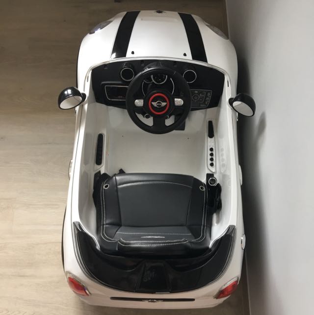 Battery Operated Mini Cooper Toy Car, Hobbies & Toys, Toys & Games on