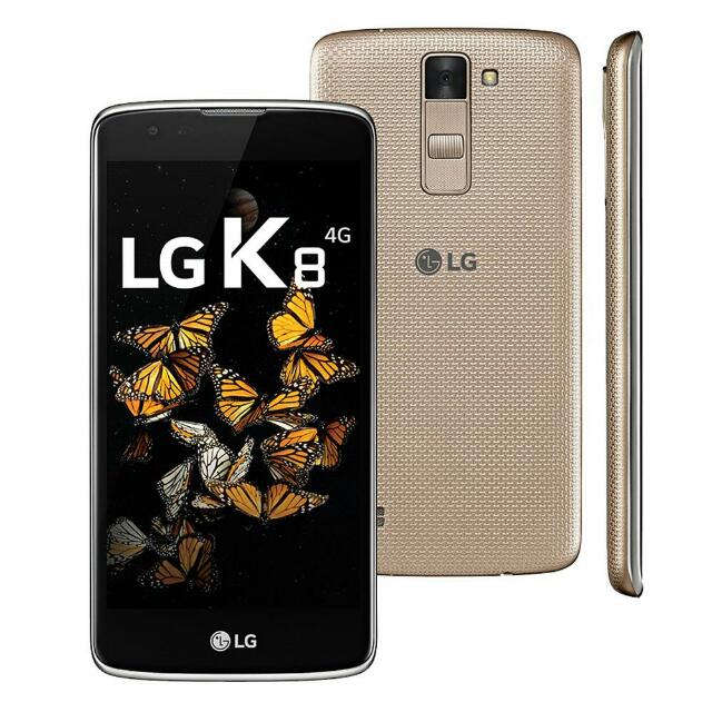 Brand New Lg K8 Lte Handset Gold Mobile Phones Tablets Android Phones Lg On Carousell