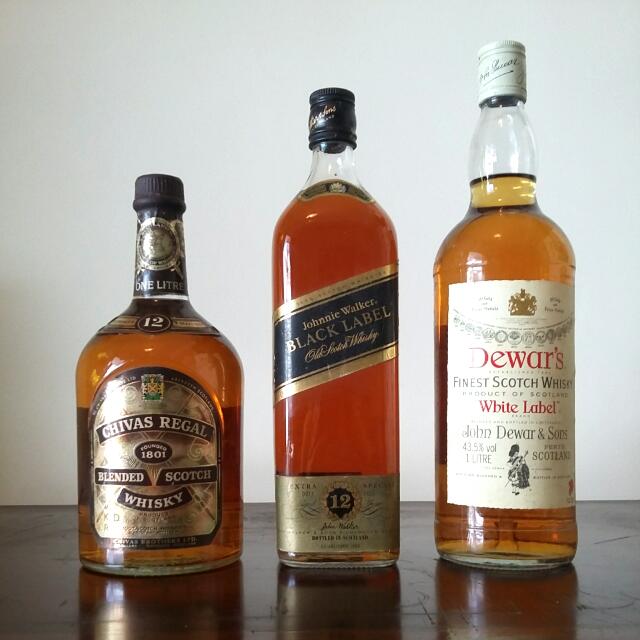 Chivas, Dewar's & Johnnie Walker, Hobbies & Toys, Memorabilia ...