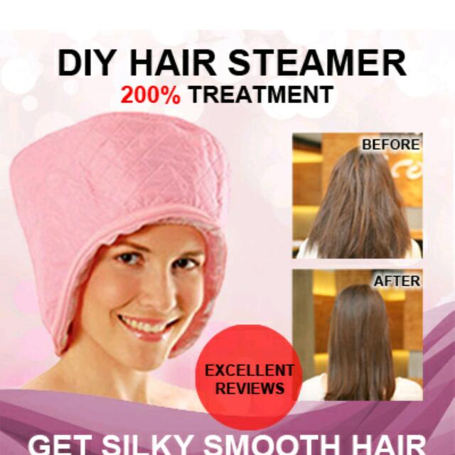 Diy Hair Steamer Qoo10 Hair Steamer Cap Hair Care / Hair care spa cap