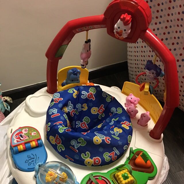 Fisher price laugh and learn jumperoo farm online