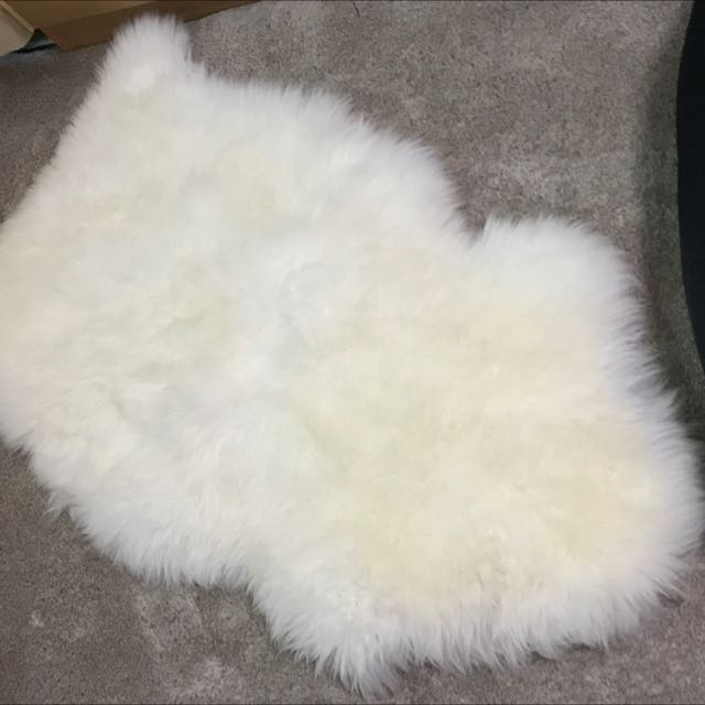 Ikea Sheepskin Rug Furniture Home Decor On Carousell