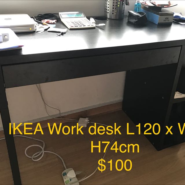 Ikea Work Desk Furniture Others On Carousell