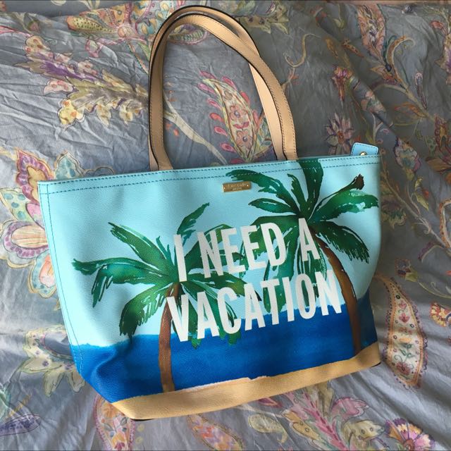 Kate spade i need a vacation bag online