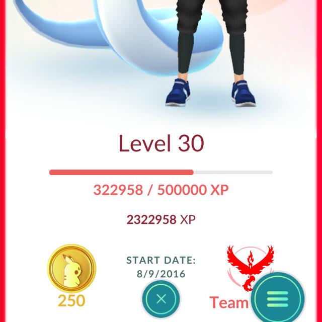 level 30 pokemon go account, Video Gaming, Gaming Accessories, Game Gift  Cards & Accounts on Carousell