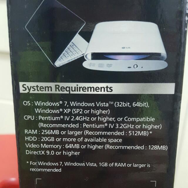 LG Portable Super Multi Drive, Computers & Tech, Parts & Accessories, Hard Disks & Thumbdrives ...