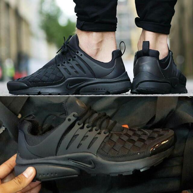 Nike Air Presto Woven Triple Black, Preloved Fesyen Pria, Sepatu di ... Beranda · Preloved Fesyen Pria · Sepatu. photo photo photo