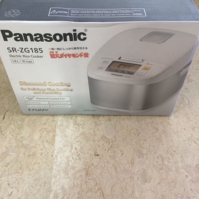 Panasonic SRZG185 Rice Cooker, TV & Home Appliances, Kitchen
