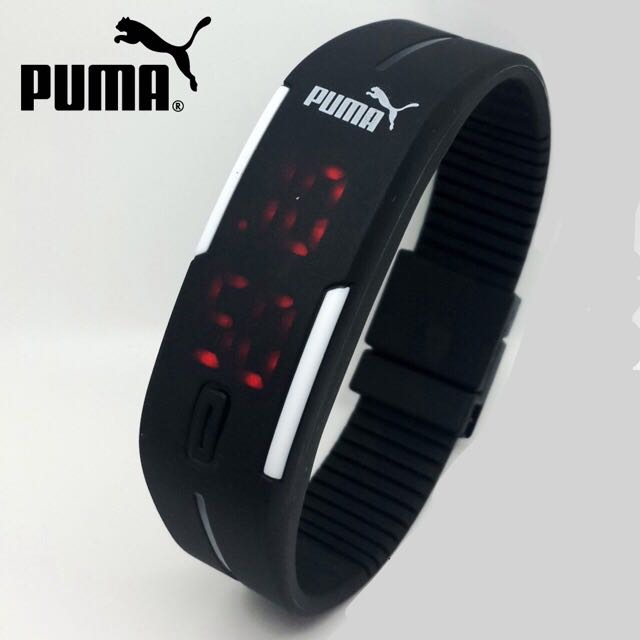 puma led sports watch
