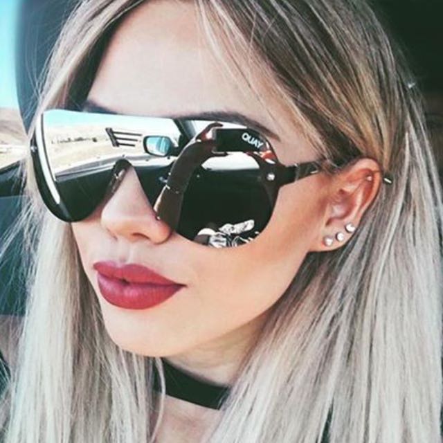 Quay silver mirrored sunglasses on sale